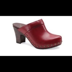 Dansko Rae Red Clogs - Size 40